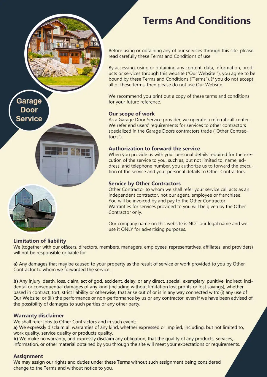 Garage Doors Store Repairs San Diego, CA 858-435-2309